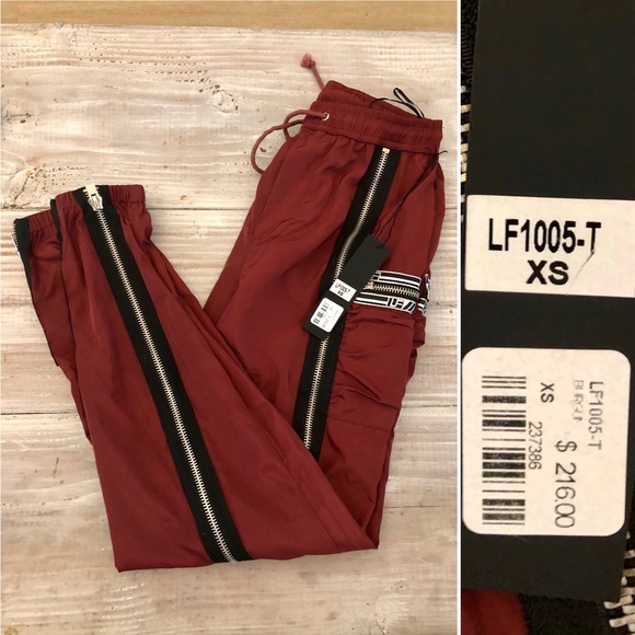 New! LF the brand joggers w/zippers - Picture 4 of 4